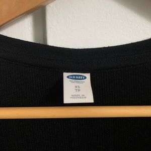 Old Navy Tops - Old Navy Black Ribbed Henley Long Sleeve Tee XS Old Navy Tops - Old Navy Black Ribbed Henley Long Sleeve Tee XS